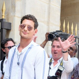 Jeremie Laheurte - Arrivées au défilé de mode Louis Vuitton Hommes printemps-été 2018 au Palais Royal à Paris, le 22 juin 2017. © CVS/Veeren/Bestimage