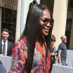 Naomi Campbell - Sorties du défilé de mode Louis Vuitton Hommes printemps-été 2018 au Palais Royal à Paris, le 22 juin 2017. © CVS/Veeren/Bestimage