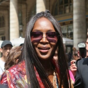 Naomi Campbell - Sorties du défilé de mode Louis Vuitton Hommes printemps-été 2018 au Palais Royal à Paris, le 22 juin 2017. © CVS/Veeren/Bestimage