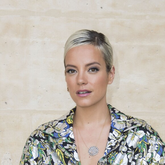 Lily Allen - People au photocall du défilé de mode Louis Vuitton Hommes printemps-été 2018 au Palais Royal à Paris, le 22 juin 2017. © Olivier Borde/Bestimage