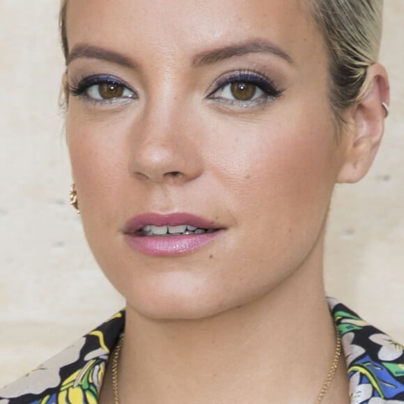 Lily Allen - People au photocall du défilé de mode Louis Vuitton Hommes printemps-été 2018 au Palais Royal à Paris, le 22 juin 2017. © Olivier Borde/Bestimage