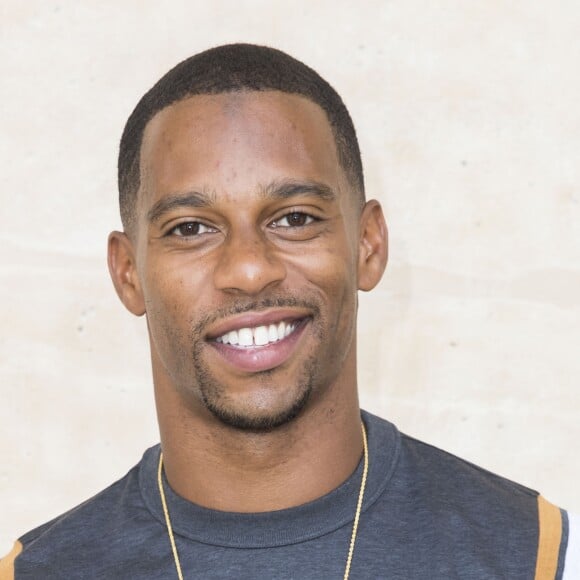 Victor Cruz - People au photocall du défilé de mode Louis Vuitton Hommes printemps-été 2018 au Palais Royal à Paris, le 22 juin 2017. © Olivier Borde/Bestimage