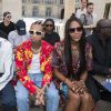 Jeremie Laheurte, le rappeur Tyga et Naomi Campbell - People en front row au défilé de mode Louis Vuitton Hommes printemps-été 2018 au Palais Royal à Paris, le 22 juin 2017. © Olivier Borde/Bestimage
