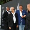 Dr. Dre, Jimmy Iovine, Richard Plepler et Allen Hughes à l'avant-première de The Defiant Ones de HBO au Studio Paramount, à Los Angeles, le 22 juin 2017.