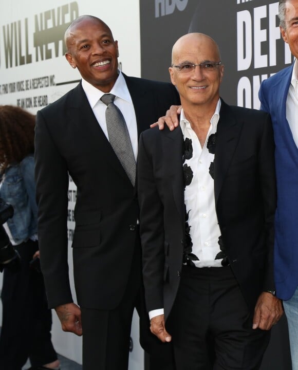 Dr. Dre et Jimmy Iovine à l'avant-première de The Defiant Ones de HBO au Studio Paramount, à Los Angeles, le 22 juin 2017.