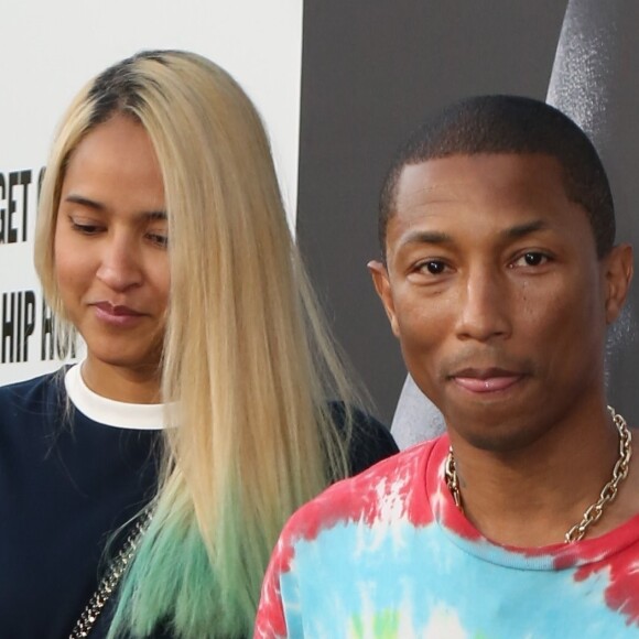 Pharrell Williams et sa femme Helen à l'avant-première de The Defiant Ones de HBO au Studio Paramount, à Los Angeles, le 22 juin 2017.
