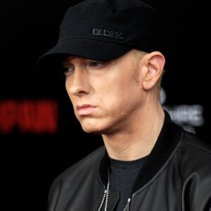 Eminem lors de l'avant-première du film Southpaw à New York le 20 juillet 2015