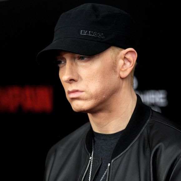 Eminem lors de l'avant-première du film Southpaw à New York le 20 juillet 2015