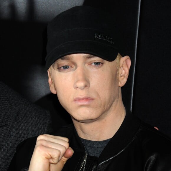 Eminem lors de l'avant-première du film Southpaw à New York le 20 juillet 2015