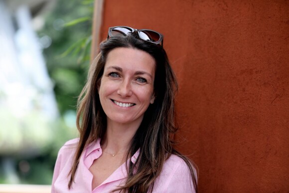 Anne-Claire Coudray au village des Internationaux de Tennis de Roland Garros à Paris le 8 juin 2017 © Cyril Moreau-Dominique Jacovides/Bestimage