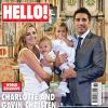 Charlotte Church et son ex-compagnon Gavin Henson en couverture de Hello! Magazine (2009) avec leurs enfants, Dexter et Ruby