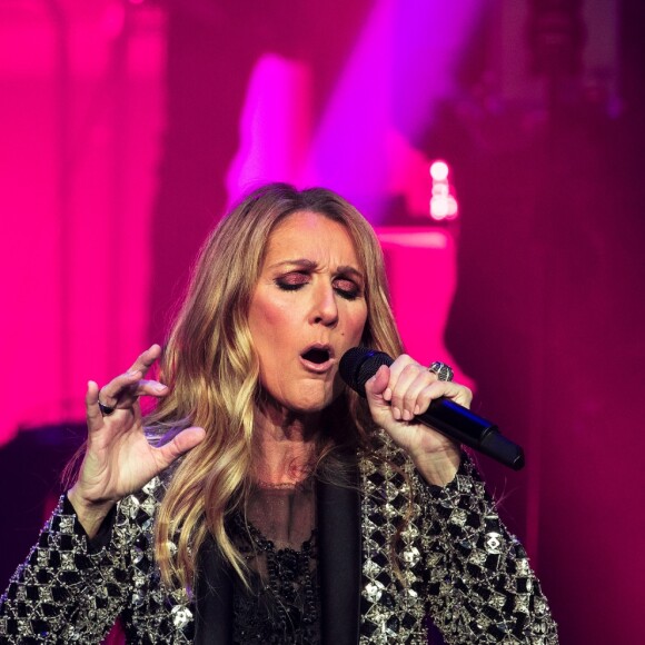 Celine Dion en concert au First Direct Arena à Leeds en Angleterre, le 25 juin 2017 © Joel Goodman/London News Pictures via Zuma/Bestimage
