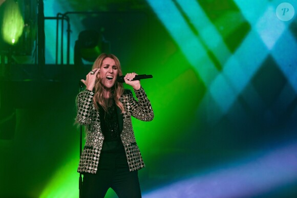 Celine Dion en concert au First Direct Arena à Leeds en Angleterre, le 25 juin 2017 © Joel Goodman/London News Pictures via Zuma/Bestimage
