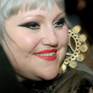 Beth Ditto - Sorties du défilé Haute Couture Jean Paul Gaultier Printemps-Eté 2016 à Paris, le 27 janvier 2016. © CVS-Veeren/Bestimage