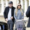 Petra Ecclestone, son mari James Stunt et leur fille Lavinia se baladent en famille avec Tamara Ecclestone enceinte a Beverly Hills, le 7 decembre 2013