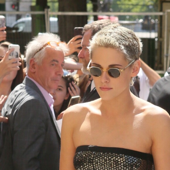 Kristen Stewart - Deuxième défilé de mode "Chanel", collection Haute Couture automne-hiver 2017/2018, au Grand Palais à Paris. Le 4 juillet 2017 © CVS - Veeren / Bestimage