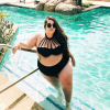 Natalie Hage, une instagrameuse et mannequin "plus size" victime de body shaming dans l'avion. Sur Instagram, le 15 avril 2017.