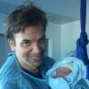 Jean-Felix Lalanne et son fils Loïs, le 1er juillet 2017. Facebook.