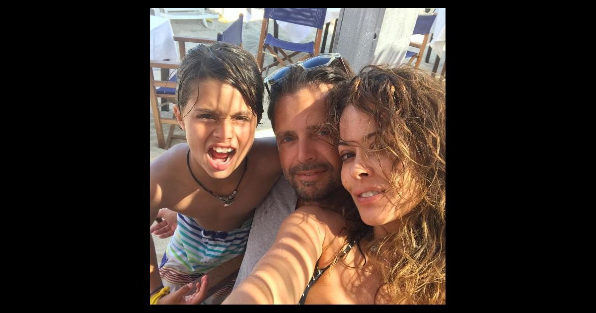 david charvet et son fils