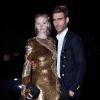 Lara Stone et Jon Kortajarena - Soirée de la Vogue Paris Foundation, en marge de la Fashion Week Haute Couture. Pallais Galliera à Paris, le 4 juillet 2017.