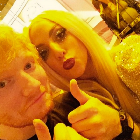 Lady Gaga prend la défense d'Ed Sheeran après que ses fans s'en soient pris à lui sur Twitter - Photo publiée sur Instagram le 5 juillet 2017