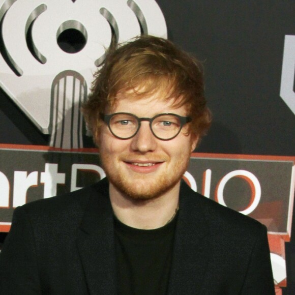 Ed Sheeran à la soirée iHeartRadio Music awards à Inglewood, le 5 mars 2017 © CPA/Bestimage