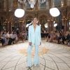 Cara Santana - Défilé de mode Lanyu, collection Couture automne-hiver 2017/2018 à l'hôtel Intercontinental à Paris, le 5 juillet 2017.