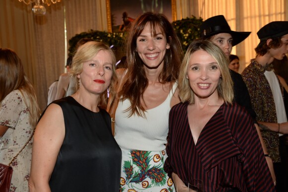 Exclusif - Karin Viard, Doria Tillier et Anne Marivi - Soirée de lancement de la collection de maroquinerie "Emily by The Kooples" à l'hôtel de Crillon à Paris, France, le 5 juillet 2017. © Bellak-Borde/Bestimage