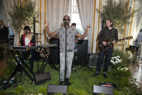 Exclusif - Soirée de lancement de la collection de maroquinerie "Emily by The Kooples" à l'hôtel de Crillon à Paris, France, le 5 juillet 2017. © Bellak-Borde/Bestimage