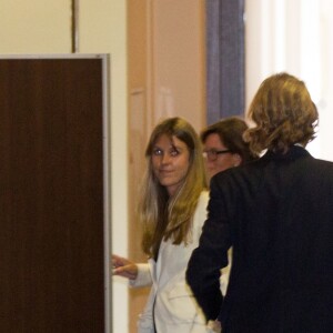 Andrea Casiraghi et Tatiana Santo Domingo au mariage civil du prince Ernst August (fils) de Hanovre et d'Ekaterina Malysheva en la mairie de Hanovre, le 6 juillet 2017.