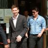 Lionel Messi - L'international de football Argentin Lionel Messi quitte le tribunal de Gava, pres de Barcelone le 27 septembre 2013.
