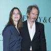 Géraldine Pailhas et son mari Christopher Thompson - Inauguration du Flagship Tiffany & Co sur l'avenue des Champs Elysées à Paris le 10 juin 2014.