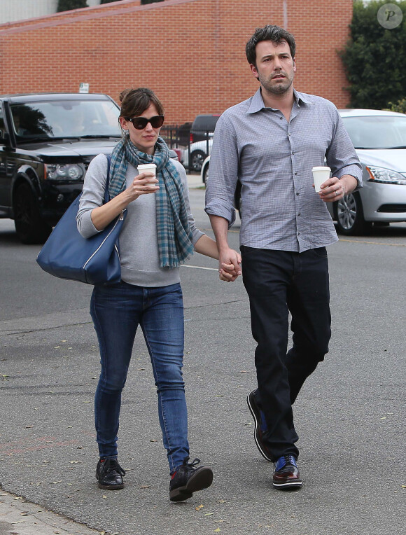 Ben Affleck et Jennifer Garner à Santa Monica, le 18 février 2014