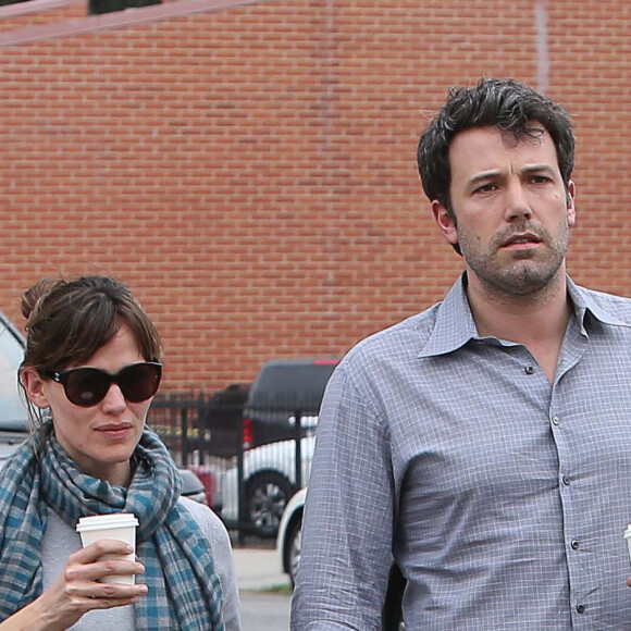 Ben Affleck et Jennifer Garner à Santa Monica, le 18 février 2014