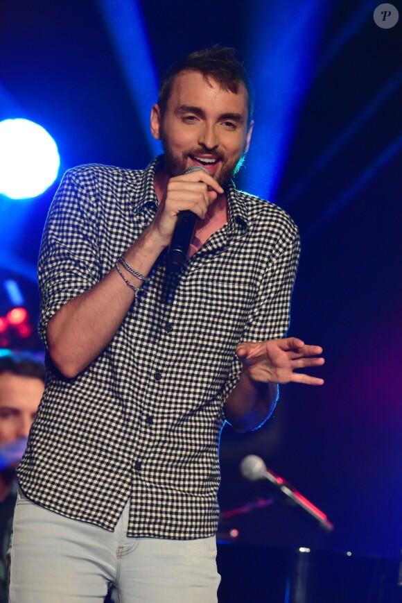 Exclusif - Christophe Willem - Concert caritatif "Urgence Tchétchénie". Le 19 juin 2017 © Giancarlo Gorassini / Bestimage