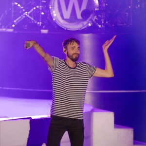 Christophe Willem en concert à Marcq-en-Baroeul, le 14 juillet 2016. © Stéphane Vansteenkiste/Bestimage