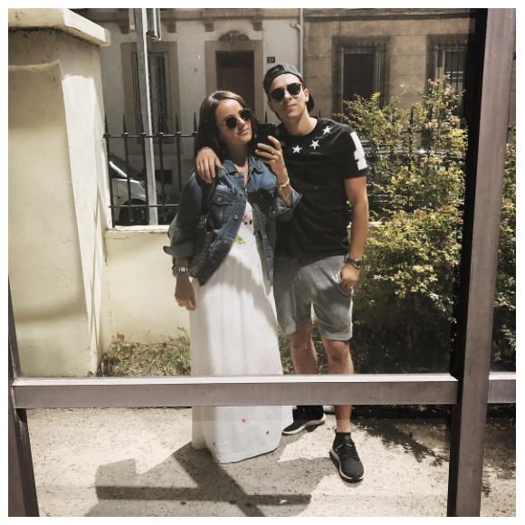 Alizée et Grégoire en Corse, juillet 2017.