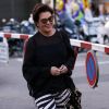 Kris Jenner fait du shopping à Saint-Tropez, Côte d'Azur, France, le 10 juillet 2017.