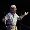 Woody Allen en concert au Royal Albert Hall à Londres, le 2 juillet 2017