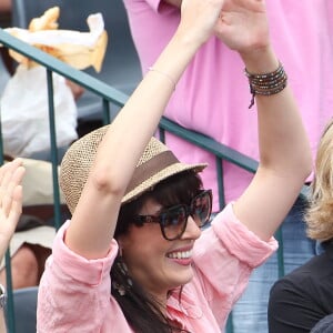 Nolwenn Leroy à Roland Garros, le 31 mai 2012