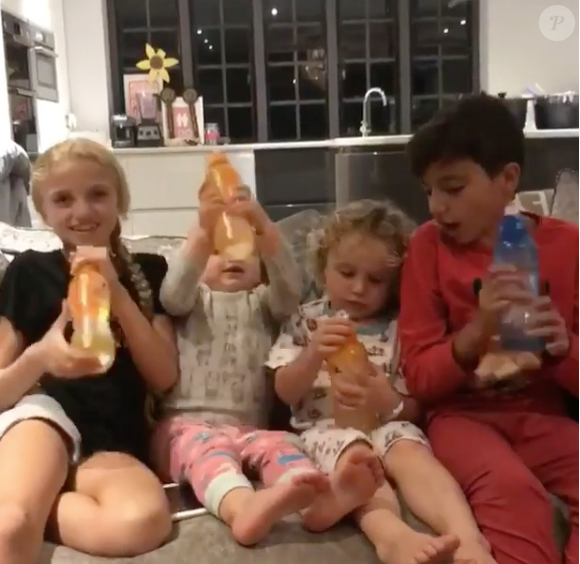 Katie Price a publié une photo de 4 de ses enfants sur Instagram, le 21 mai 2017