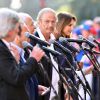 Patrick Chesnais lors de la cérémonie d'hommage aux victimes de l'attentat du 14 juillet 2016 à Nice, le 14 juillet 2017. © Bruno Bébert/Bestimage C