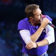 Coldplay lors du premier de ses trois concerts au Stade de France, Saint-Denis, le 15 juillet 2017