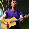 Chris Martin - Coldplay lors du premier de ses trois concerts au Stade de France, Saint-Denis, le 15 juillet 2017