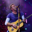 Coldplay en concert au Stade de France, Saint-Denis, le 15 juillet 2017.