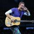 Chris Martin de Coldplay au Stade de France le 15 juillet 2017.