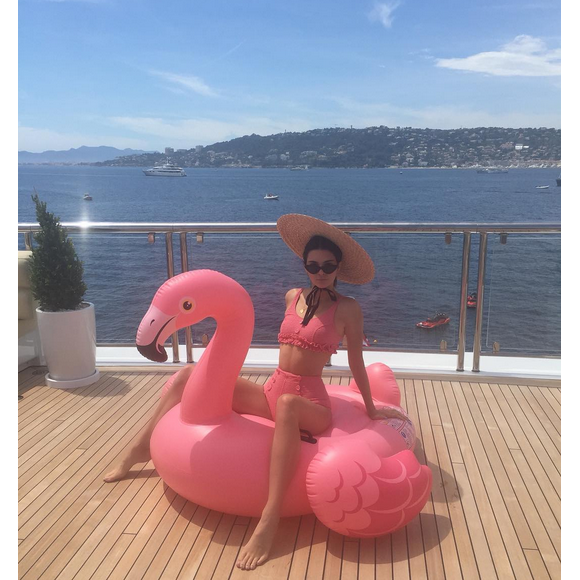 Photo de Kendall Jenner à Cannes. Mai 2017.