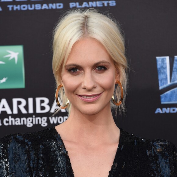 Poppy Delevingne à la première de "Valérian et la Cité des milles planètes" au TCL Chinese Theater à Hollywood, le 17 juillet 2017