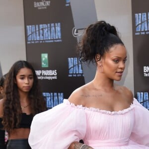 Rihanna à la première de "Valérian et la Cité des milles planètes" au TCL Chinese Theater à Hollywood, le 17 juillet 2017