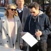 Naomi Watts et Billy Crudup sur le tournage de "Gispy" à New York le 2 novembre 2016.